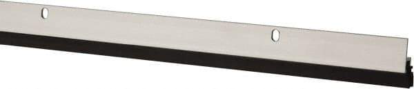 Pemko - 96" Long x 1-1/16" Wide, Heavy-Duty Head & Jamb Weatherstripping - Clear Anodized Aluminum Finish - Apex Tool & Supply