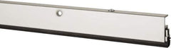 Pemko - 36" Long x 1-3/4" Wide, Adjustable Head & Jamb Weatherstripping - Clear Anodized Aluminum Finish - Apex Tool & Supply