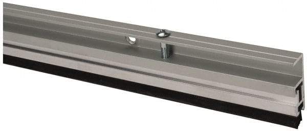 Pemko - 48" Long x 1-3/4" Wide, Adjustable Head & Jamb Weatherstripping - Clear Anodized Aluminum Finish - Apex Tool & Supply