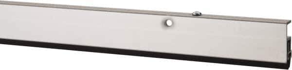 Pemko - 96" Long x 1-3/4" Wide, Adjustable Head & Jamb Weatherstripping - Clear Anodized Aluminum Finish - Apex Tool & Supply