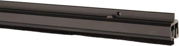 Pemko - 96" Long x 1-1/4" Wide, Adjustble Double Door Split Astragal Weatherstripping - Dark Bronze Anod. Aluminum Finish - Apex Tool & Supply