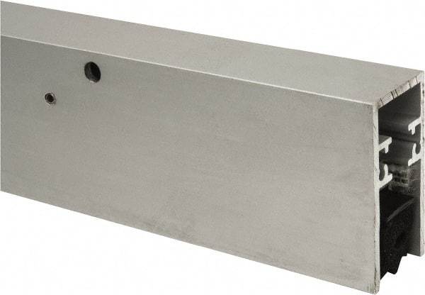 Pemko - Heavy Duty Automatic Door Bottom Sweep - Sponge Neoprene, 2-1/8" High, Clear Anodized Aluminum Coated - Apex Tool & Supply