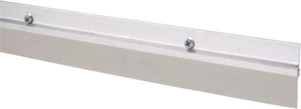Pemko - Door Bottom Sweep - Vinyl, 1-7/8" High, Mill Finish Aluminum Coated - Apex Tool & Supply