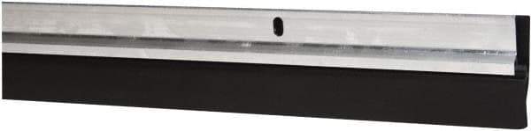 Pemko - Door Bottom Sweep with Triple Seal - Vinyl, 1-3/4" High, Mill Finish Aluminum Coated - Apex Tool & Supply