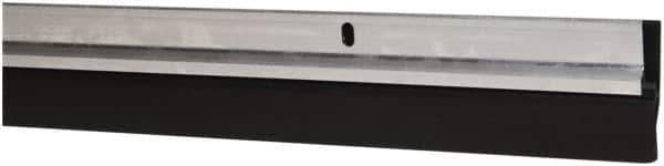 Pemko - Door Bottom Sweep with Triple Seal - Vinyl, 1-3/4" High, Mill Finish Aluminum Coated - Apex Tool & Supply