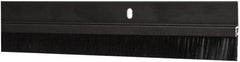 Pemko - Door Bottom Sweep - Nylon Brush, 1-1/2" High, Dark Bronze Anodium Aluminum Coated - Apex Tool & Supply