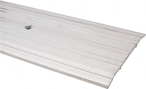Pemko - 36" Long x 5" Wide x 1/4" High, Saddle Threshold - Mill Finish Aluminum - Apex Tool & Supply