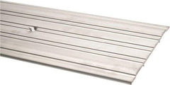Pemko - 48" Long x 5" Wide x 1/4" High, Saddle Threshold - Mill Finish Aluminum - Apex Tool & Supply