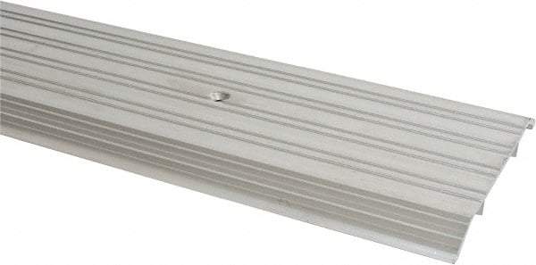 Pemko - 36" Long x 6" Wide x 1/2" High, Saddle Threshold - Mill Finish Aluminum - Apex Tool & Supply