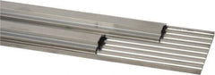 Pemko - 48" Long x 6-3/4" Wide x 1/2" High, Saddle Threshold - Mill Finish Aluminum - Apex Tool & Supply