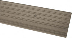 Pemko - 48" Long x 6" Wide x 1/2" High, Saddle Threshold - Gray PemKote Skid Resistant Surface - Apex Tool & Supply