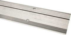 Pemko - 48" Long x 5-1/8" Wide x 1/2" High, Saddle Threshold - Mill Finish Aluminum - Apex Tool & Supply