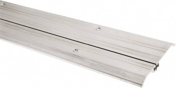 Pemko - 72" Long x 5-1/8" Wide x 1/2" High, Saddle Threshold - Mill Finish Aluminum - Apex Tool & Supply