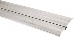 Pemko - 72" Long x 5-1/8" Wide x 1/2" High, Saddle Threshold - Mill Finish Aluminum - Apex Tool & Supply