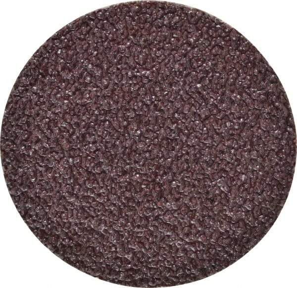 Standard Abrasives - 2" Disc Diam, 36 Grit, Aluminum Oxide Quick Change Disc - Type R Attaching System, Coated, Brown, Very Coarse Grade, 20,000 RPM - Apex Tool & Supply