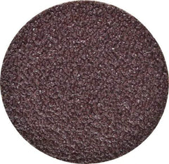 Standard Abrasives - 2" Disc Diam, 36 Grit, Aluminum Oxide Quick Change Disc - Type R Attaching System, Coated, Brown, Very Coarse Grade, 20,000 RPM - Apex Tool & Supply
