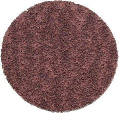 Standard Abrasives - 1" Disc Diam, 80 Grit, Aluminum Oxide Quick Change Disc - Type S Attaching System, Coated, Light Brown, Medium Grade, 40,000 RPM - Apex Tool & Supply