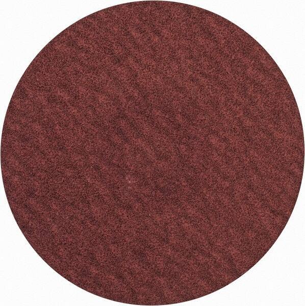 Standard Abrasives - 3" Disc Diam, 80 Grit, Aluminum Oxide Quick Change Disc - Type S Attaching System, Coated, Light Brown, Medium Grade - Apex Tool & Supply