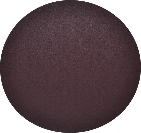 Standard Abrasives - 12" Diam, 24 Grit Aluminum Oxide Adhesive PSA Disc - Very Coarse Grade, Purple, Cloth Backing, Flexible, Use with Random Orbital Sanders - Apex Tool & Supply