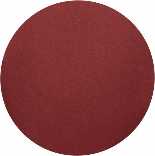 Made in USA - 15" Diam, 180 Grit Aluminum Oxide Adhesive PSA Disc - Very Fine Grade, Cloth Backing, For Low Speed Dual-Action Sanders, Random Orbital Sanders - Apex Tool & Supply