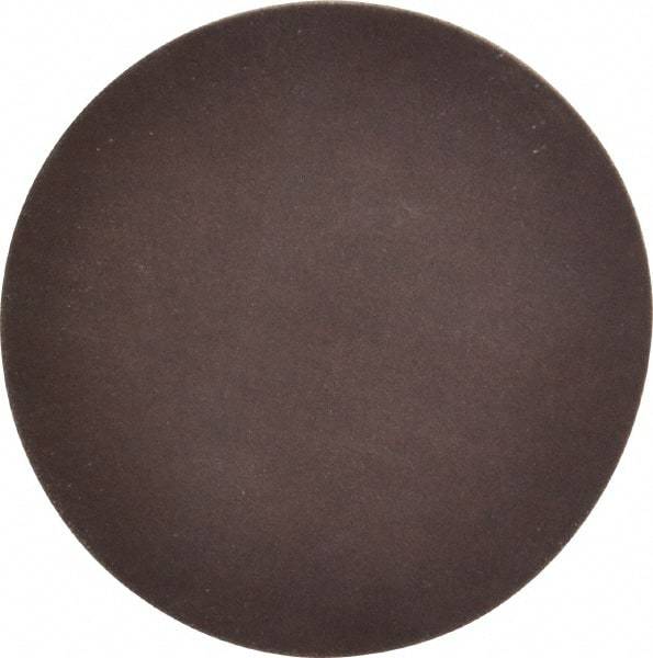 Made in USA - 4" Diam, 320 Grit Aluminum Oxide Adhesive PSA Disc - Extra Fine Grade, Black & White, X Weighted Backing, Flexible - Apex Tool & Supply