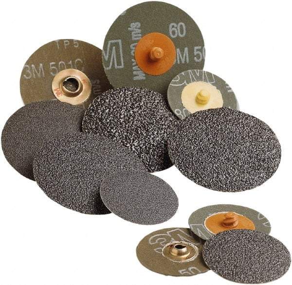 Standard Abrasives - 7" Diam 5/8-11 Threaded Hole 36 Grit Fiber Disc - Very Coarse Grade, Zirconia Alumina, 8,600 Max RPM, Series Z - Apex Tool & Supply