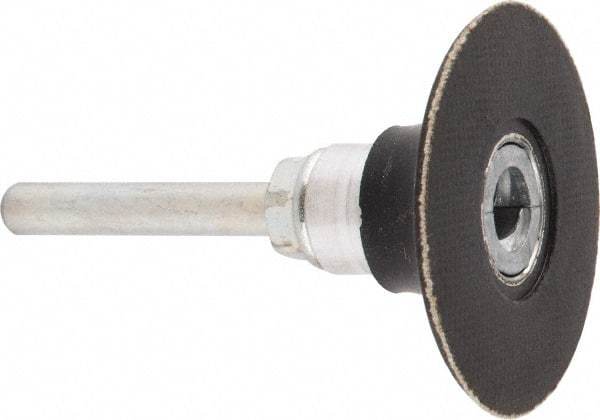 Standard Abrasives - 2" Diam Quick-Change Type R Disc Backing Pad - 1/4" Shank Diam, Soft Density, 20,000 RPM, Lockit Compatible - Apex Tool & Supply