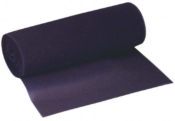PrecisionAire - 25' Long x 36" Wide x 1/2" Thick Polyurethane Foam Media Air Filter Media Roll - MERV 5, 60 to 80% Arrestance Efficiency, 20 to 30% Particle Capture Efficiency, Use with Any Unit - Apex Tool & Supply