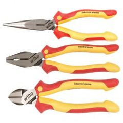 3PC PLIERS/CUTTER SET - Apex Tool & Supply