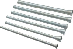 General - 1/4 to 5/8" Capacity, 6 Piece Spring-Type Tube Bender Set - Works on Copper - Apex Tool & Supply