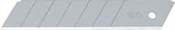 Olfa - 5 Piece Steel Snap Blade - 126mm OAL - Apex Tool & Supply