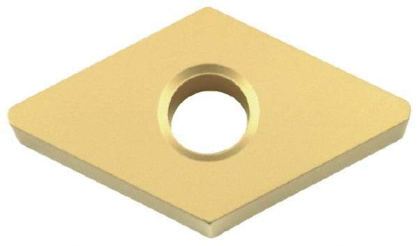 Sumitomo - 2MD-DNMA431 Grade BN250 PCBN Turning Insert - Uncoated, 55° Diamond, 1/2" Inscr Circle, 3/16" Thick, 1/64" Corner Radius - Apex Tool & Supply