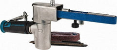 Dynabrade - 1/4 to 3/4 x 18 Inch, 20,000 RPM Air Belt Sander - 0.5 Hp, 1/4 NPT Inlet, 28 CFM Air Consumption, 4,550 FPM Speed - Apex Tool & Supply