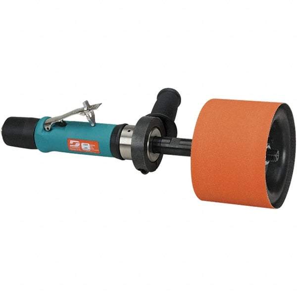 Dynabrade - 0.7 hp, 3,400 RPM Finishing Sander - 34.5 CFM Air Consumption, 6.21 bar Air Pressure, 1/4 NPT Inlet - Apex Tool & Supply