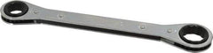 Lang - 11/16" x 7/8" 12 Point Ratcheting Box Wrench - Double End, 9-1/4" OAL, Steel - Apex Tool & Supply