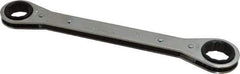 Lang - 3/4" x 7/8" 12 Point Ratcheting Box Wrench - Double End, 9-1/4" OAL, Steel - Apex Tool & Supply