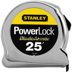 STANLEY® PowerLock® Tape Measure with BladeArmor® Coating 1" x 25' - Apex Tool & Supply