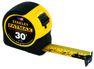STANLEY® FATMAX® Tape Measure with BladeArmor® Coating 1-1/4" x 30' - Apex Tool & Supply