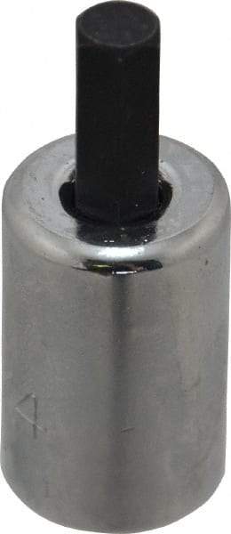 Proto - 3/8" Drive, 1/4" Hex Bit Socket - 1-13/16" OAL, 3/4" Bit Length - Apex Tool & Supply