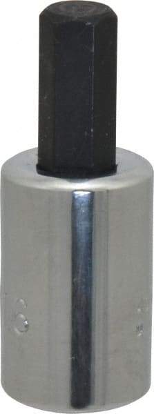 Proto - 3/8" Drive, 5/16" Hex Bit Socket - 1-13/16" OAL, 3/4" Bit Length - Apex Tool & Supply