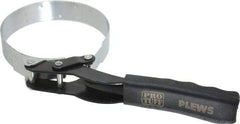 Plews - 4-1/8 to 4-1/2" Diam, Standard Handle Truck Oil Filter Wrench - Steel, For Use with Filters from 4-1/8 to 4-1/2" - Apex Tool & Supply