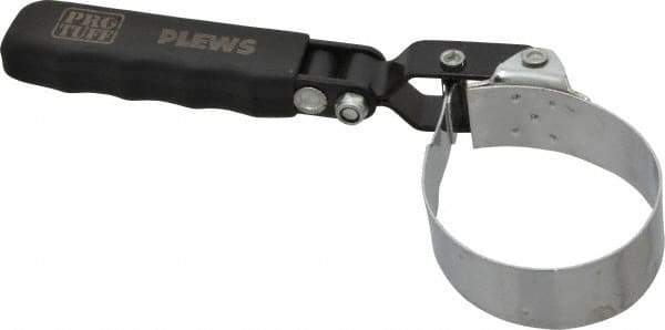 Plews - 2-1/4 to 2-9/16" Diam, Swivel Handle CompactOil Filter Wrench - Steel, For Use with Filters from 2-1/4 to 2-9/16" - Apex Tool & Supply