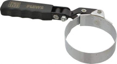 Plews - 2-13/16 to 3-5/32" Diam, Swivel Handle Small Oil Filter Wrench - Steel, For Use with Filters from 2-13/16 to 3-5/32" - Apex Tool & Supply