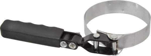 Plews - 3-1/2 to 3-7/8" Diam, Swivel Handle Large Oil Filter Wrench - Steel, For Use with Filters from 3-1/2 to 3-7/8" - Apex Tool & Supply