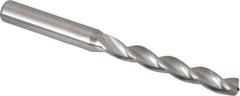 Kennametal - 6.7mm 130° Solid Carbide Jobber Drill - Bright Finish, Right Hand Cut, Spiral Flute, Straight Shank, 91mm OAL, Standard Point - Apex Tool & Supply