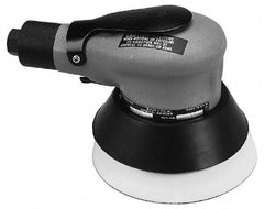 Sioux Tools - 10,000 OPM, 20 CFM Air Consumption, Palm Air Orbital Sander - Round Pad, 1/4 NPT Inlet - Apex Tool & Supply