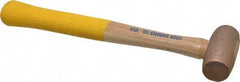 Cook Hammer - 1 Lb Head Nonsparking Mallet - 12" OAL, Wood Handle - Apex Tool & Supply