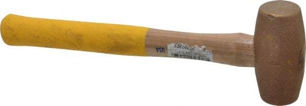 Cook Hammer - 3 Lb Head Nonsparking Mallet - 16" OAL, Wood Handle - Apex Tool & Supply