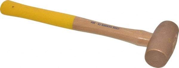 Cook Hammer - 4 Lb Head Nonsparking Mallet - 16" OAL, Wood Handle - Apex Tool & Supply