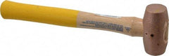 Cook Hammer - 1-1/2 Lb Head Nonsparking Mallet - 13" OAL, Wood Handle - Apex Tool & Supply